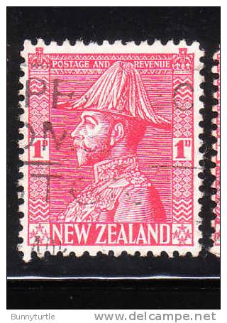 New Zealand 1926 King George V In Field Marshal´s Uniform Used - Usati