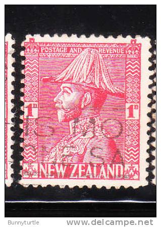 New Zealand 1926 King George V In Field Marshal´s Uniform Used - Oblitérés