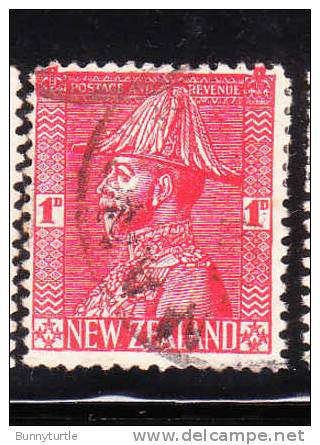 New Zealand 1926 King George V In Field Marshal´s Uniform Used - Usati