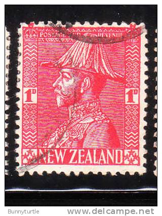 New Zealand 1926 King George V In Field Marshal´s Uniform Used - Usados