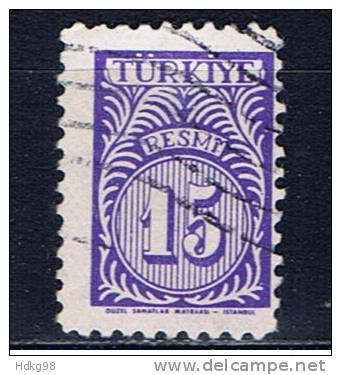 TR+ Türkei 1957 Mi 46 Dienstmarke - Official Stamps