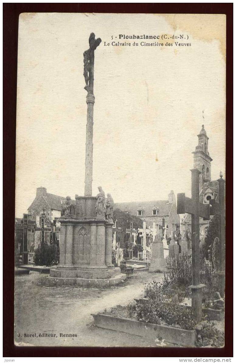 Cpa Du 22  Ploubazlanec Le  Calvaire Du Cimetière Des Veuves  ABE67 - Ploubazlanec