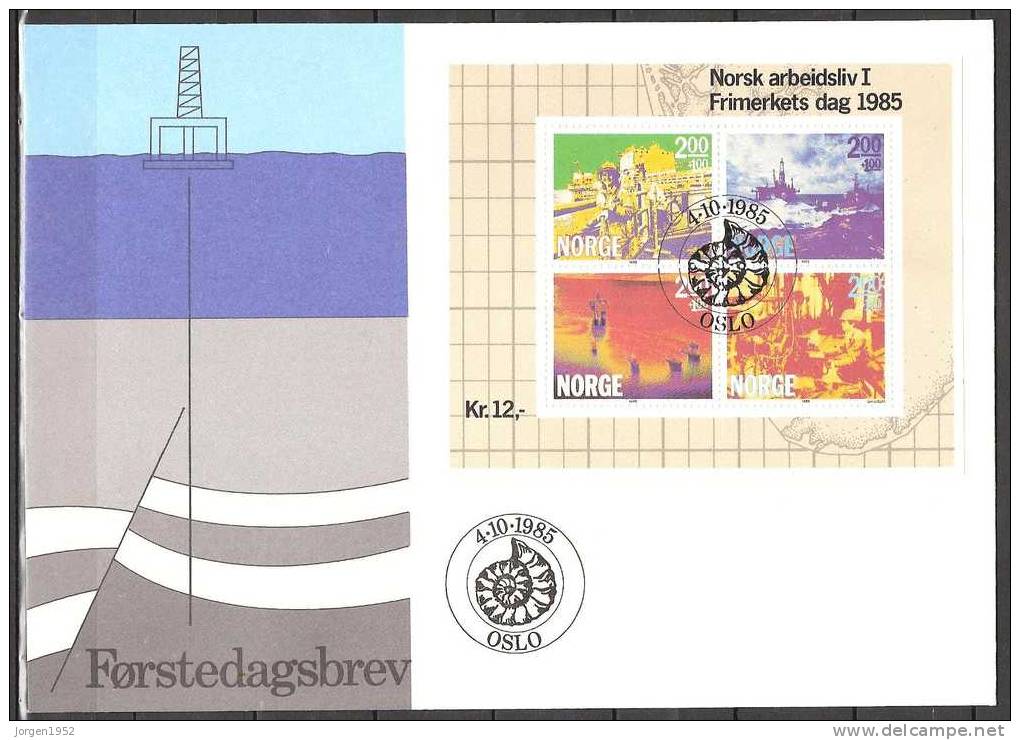 NORWAY FDC FROM YEAR 1985 - FDC