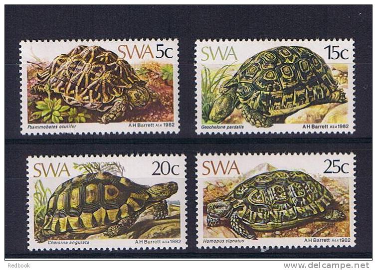 RB 712 - 1982 South West Africa Stamps - Tortoises Set Of 4 MNH Stamps - Other & Unclassified