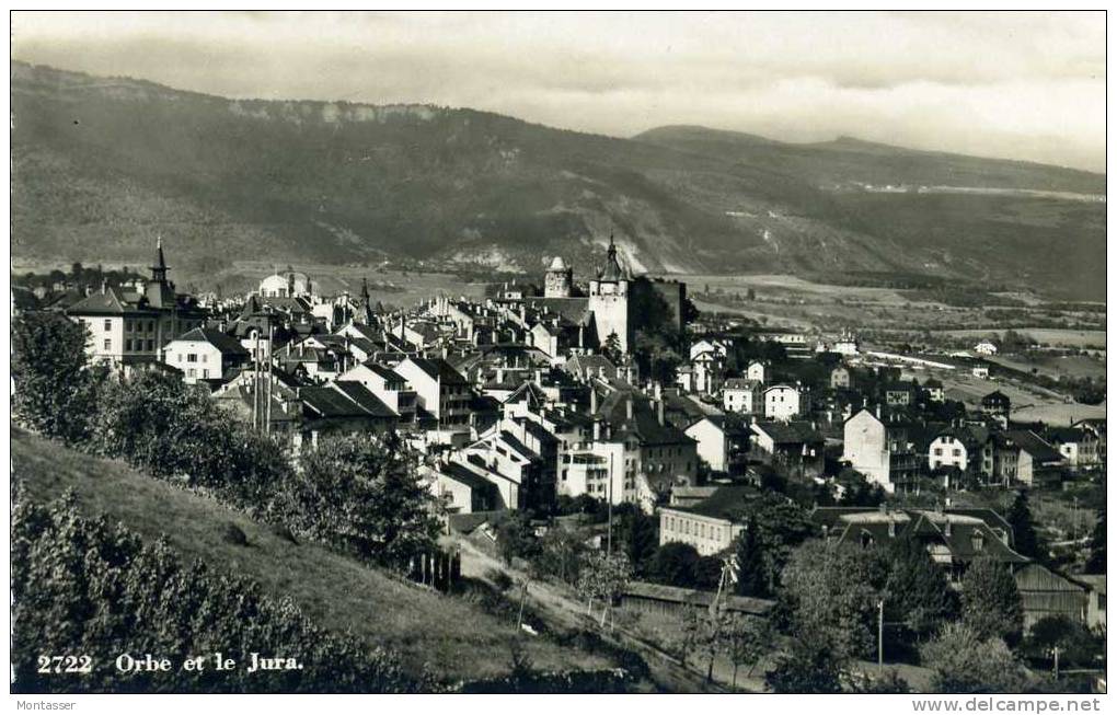 ORBE ET JURA. Panorama. No Posted. - Orbe