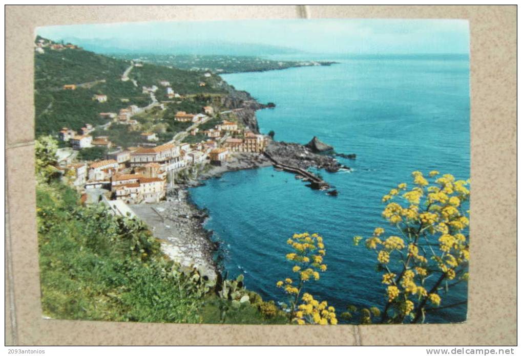 CARTOLINA  Di RIVIERA Di ACIREALE   VIAGGIATA H2938 - Acireale