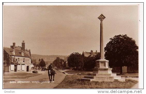 BROADWAY 8450 WORCS (CARTE PHOTO AVEC CAVALIER) - Sonstige & Ohne Zuordnung