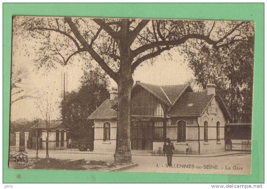 ( 78 )  VILLENNES SUR SEINE    La Gare - Villennes-sur-Seine