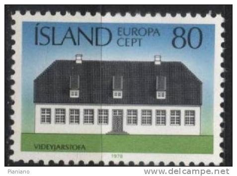 PIA - ISLANDA   - 1978  :  Europa  (Yv  483-84) - Nuevos