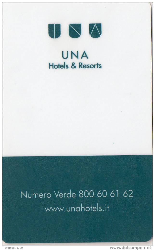 CLE D'HOTEL Una  ITALIE - Hotelzugangskarten