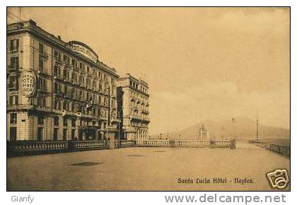 NAPOLI SANTA LUCIA HOTEL  1920 - Other & Unclassified