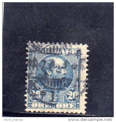 DANIMARCA 1904-05 O - Used Stamps