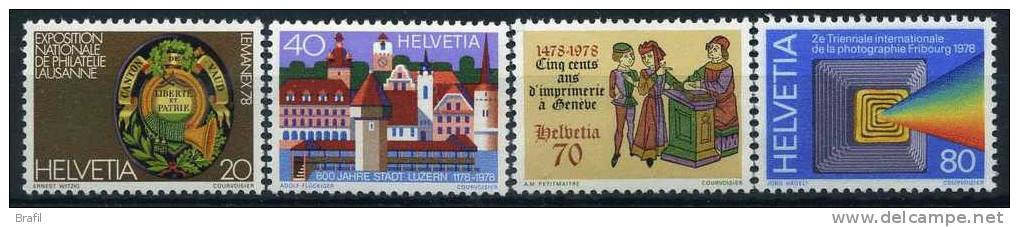 1978 Svizzera, Propaganda , Serie Completa Nuova (**) - Unused Stamps
