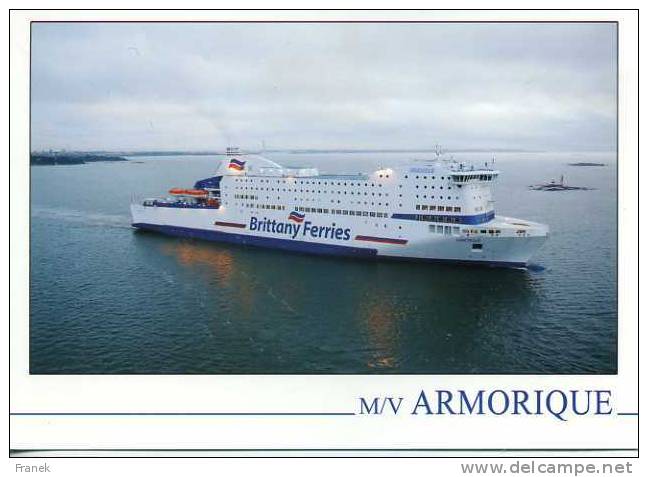 BAT086GM - Car-Ferry "M/V ARMORIQUE" - Brittany Ferries - Commerce