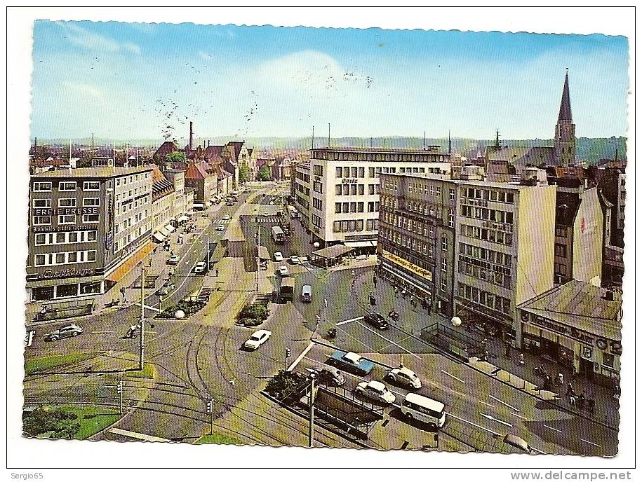 BIELEFELD-PANORAMIC VIEW-TRAVELED - Bielefeld