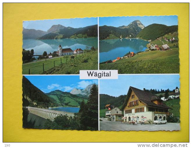 Wagital;Gasthaus Stausee Innerthal/SZ - Innerthal