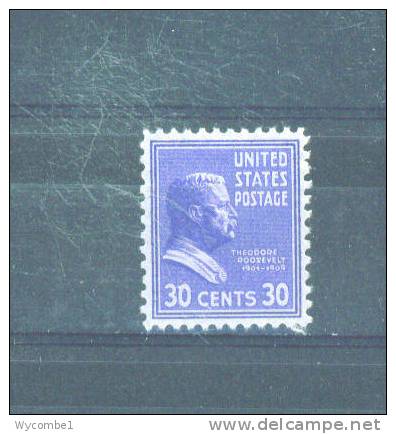 UNITED STATES  -  1938  Presidential Series  30c  MM (Hinge Remainders) - Unused Stamps