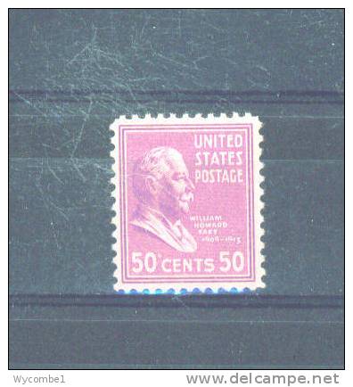 UNITED STATES  -  1938  Presidential Series  50c  MM (Hinge Remainders) - Neufs