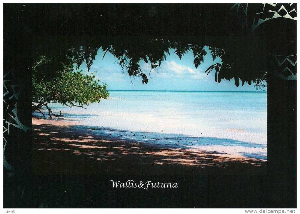 Wallis Et Futuna - CPM Neuve ** - Unused Post Card - Plage / Beach Wallis - N° 56 - Wallis Und Futuna