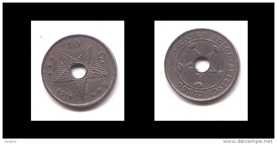 10 CENT 1911 - 1910-1934: Albert I.