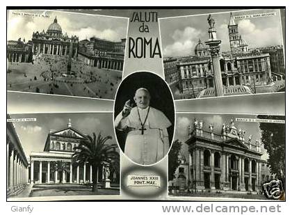 PAPA GIOVANNI XXIII BASILICHE ROMA 1963 - Altri & Non Classificati