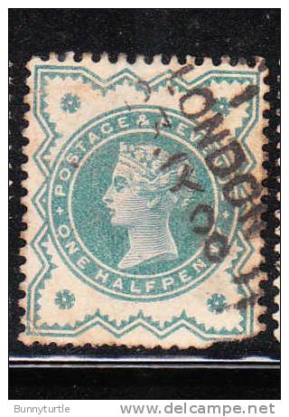 Great Britain 1900 Queen Victoria 1/2p Used - Oblitérés