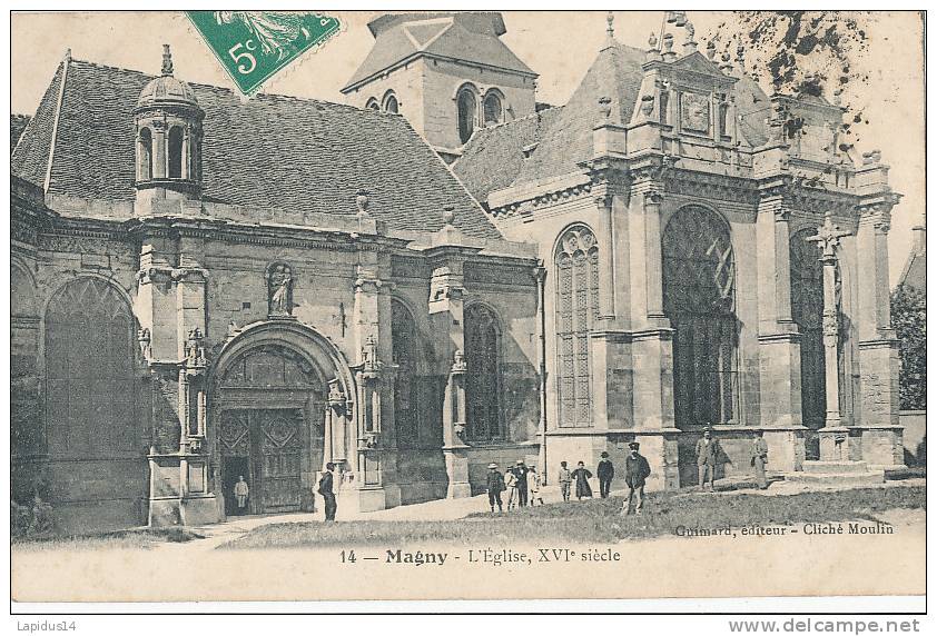 YQ 144/C P A -  MAGNY  -  L'EGLISE - Magny En Vexin