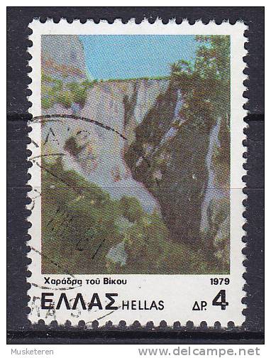 Greece 1979 Mi. 1390    4 Dr Landschaft Schlucht Von Vikou - Oblitérés