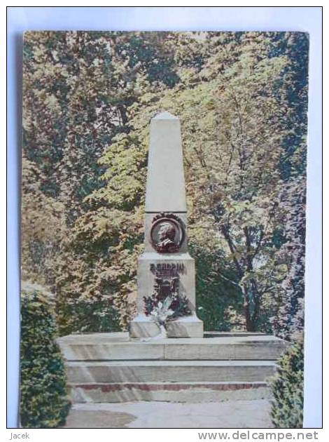 Poland F Chopin Monument Zelazowa Wola 1972 Year - Monuments
