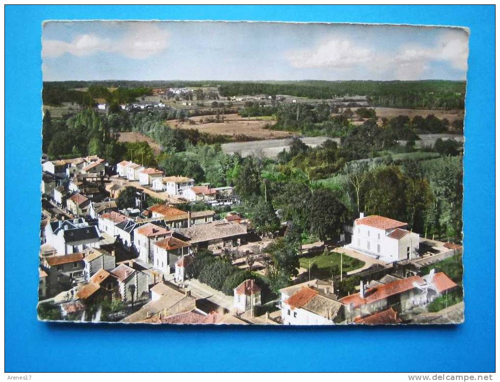 SAINT AIGULIN : JARDIN PUBLIC VUE AERIENNE,  CPM ,  Carte En Trés Bon état - Autres & Non Classés