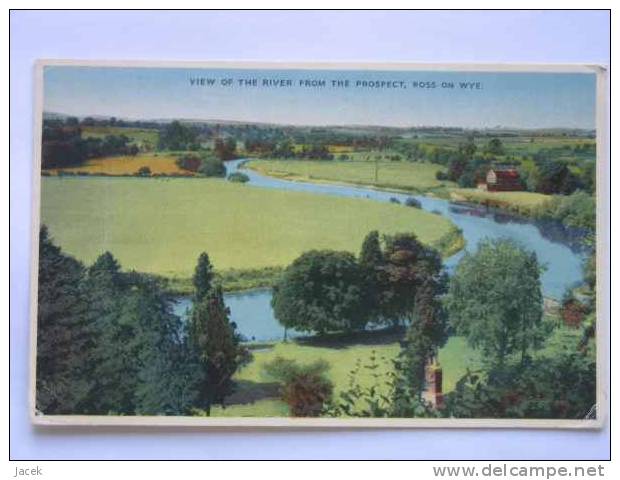 Ross-on-Wye Panorama      /1956 Year - Herefordshire