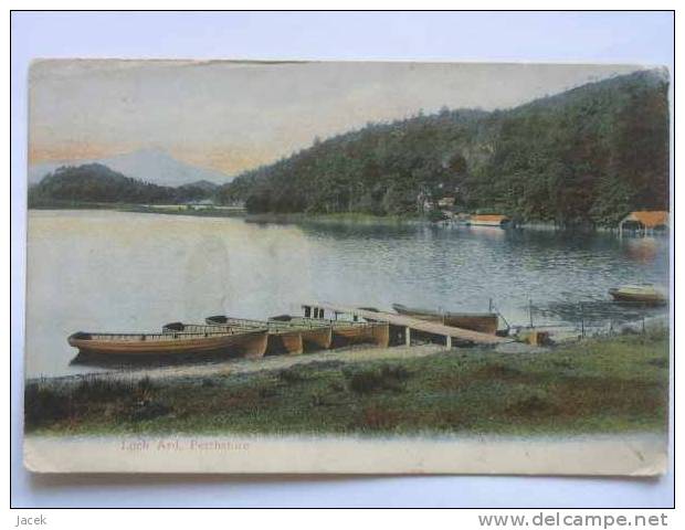 Loch Ard    Scotland / Old Postcard - Stirlingshire