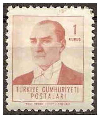 Turquie 1961 - Atatürk - Nuevos