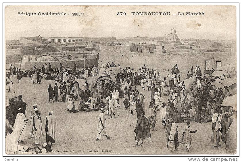 TOMBOUCTOU . Le Marche - Une Boucherie  - Soudan - Mali