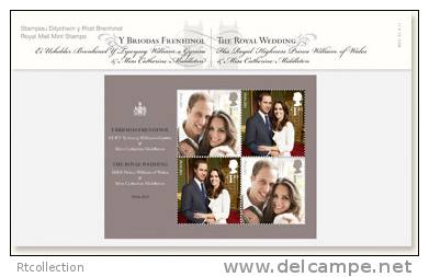 Great Britain 2011 ROYAL WEDDING WILLIAM KATE STAMP PRESENTATION PACK United Kingdom Roylty Famous People Celebrations - Other & Unclassified