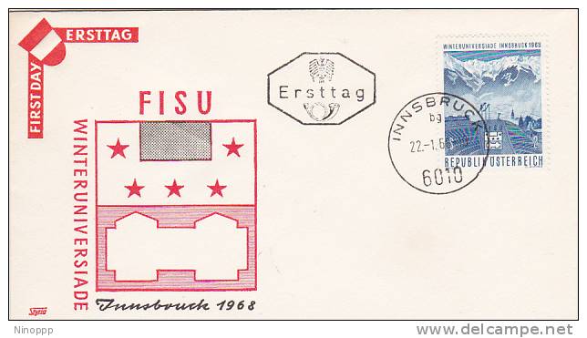 Austria 1968 Winter Universiade  Cover - Storia Postale