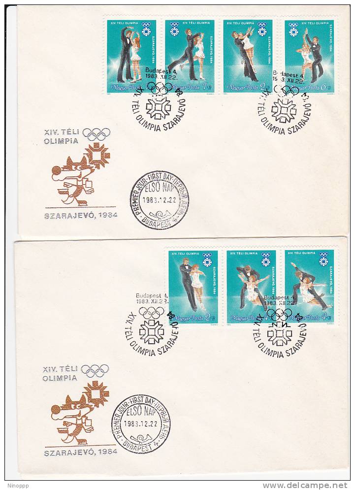 Hungary 1983 Sports FDCs - FDC