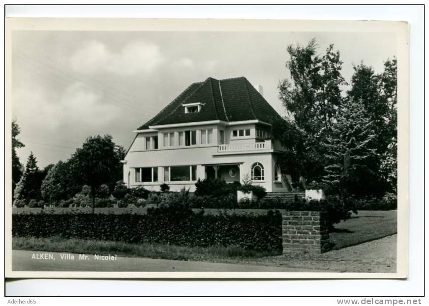 Drukkerij Joris-Tubee, Alken "echte Foto" Alken Villa Mr. Nicolai - Alken