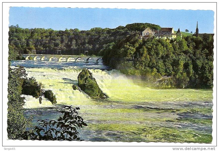 RHEINFALL MIT SCHLOSS LAUFEN-traveled - Laufen-Uhwiesen 