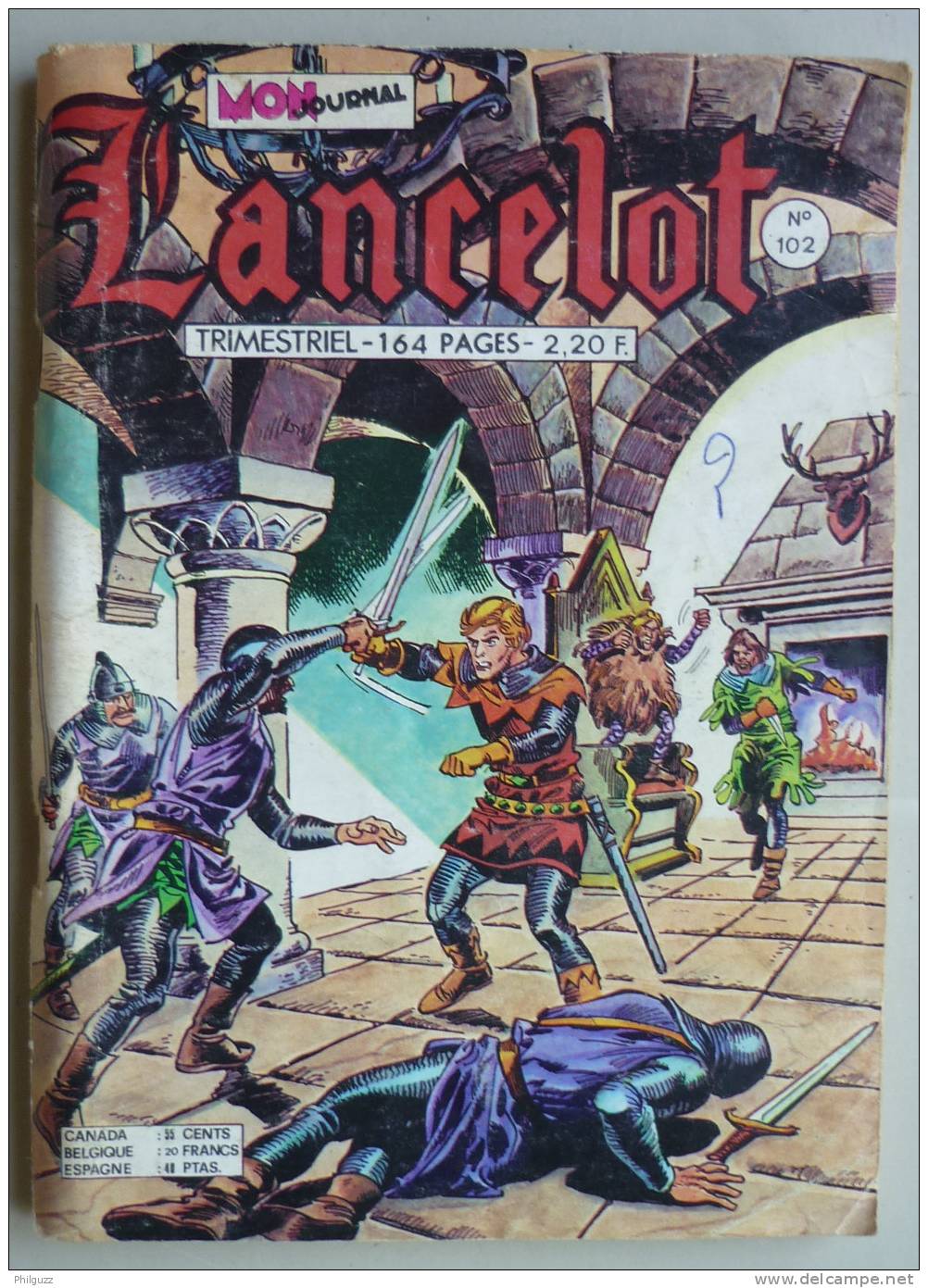 LANCELOT N° 102 MON JOURNAL - Lancelot