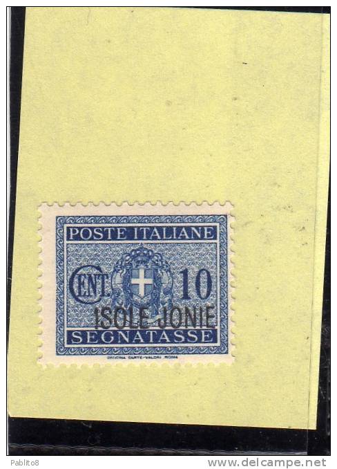 MONTENEGRO 1941 SEGNATASSE POSTAGE DUE TASSE TAXE SOPRASTAMPATO D'ITALIA CENT. 10c MNH - Montenegro