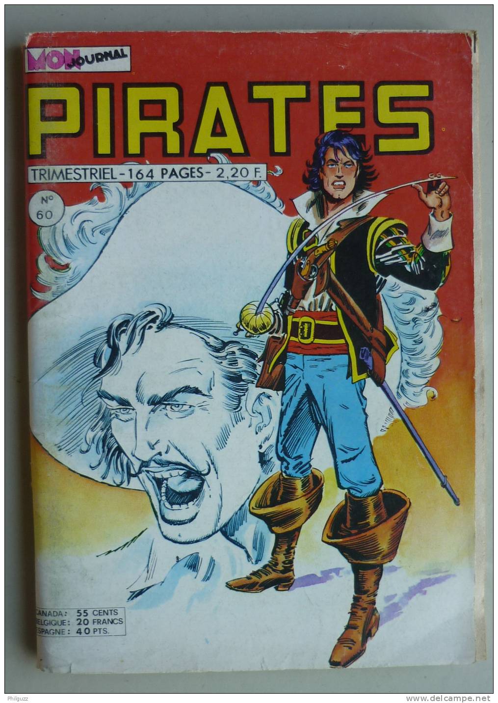 RARE PIRATES N° 060 MON JOURNAL - Piraten