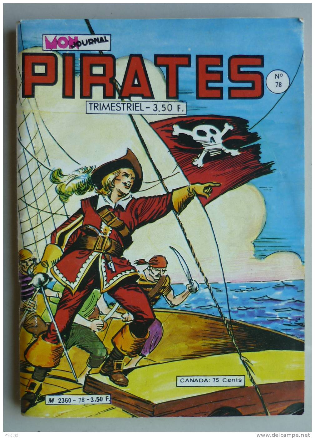 PIRATES N° 078 MON JOURNAL - Pirates