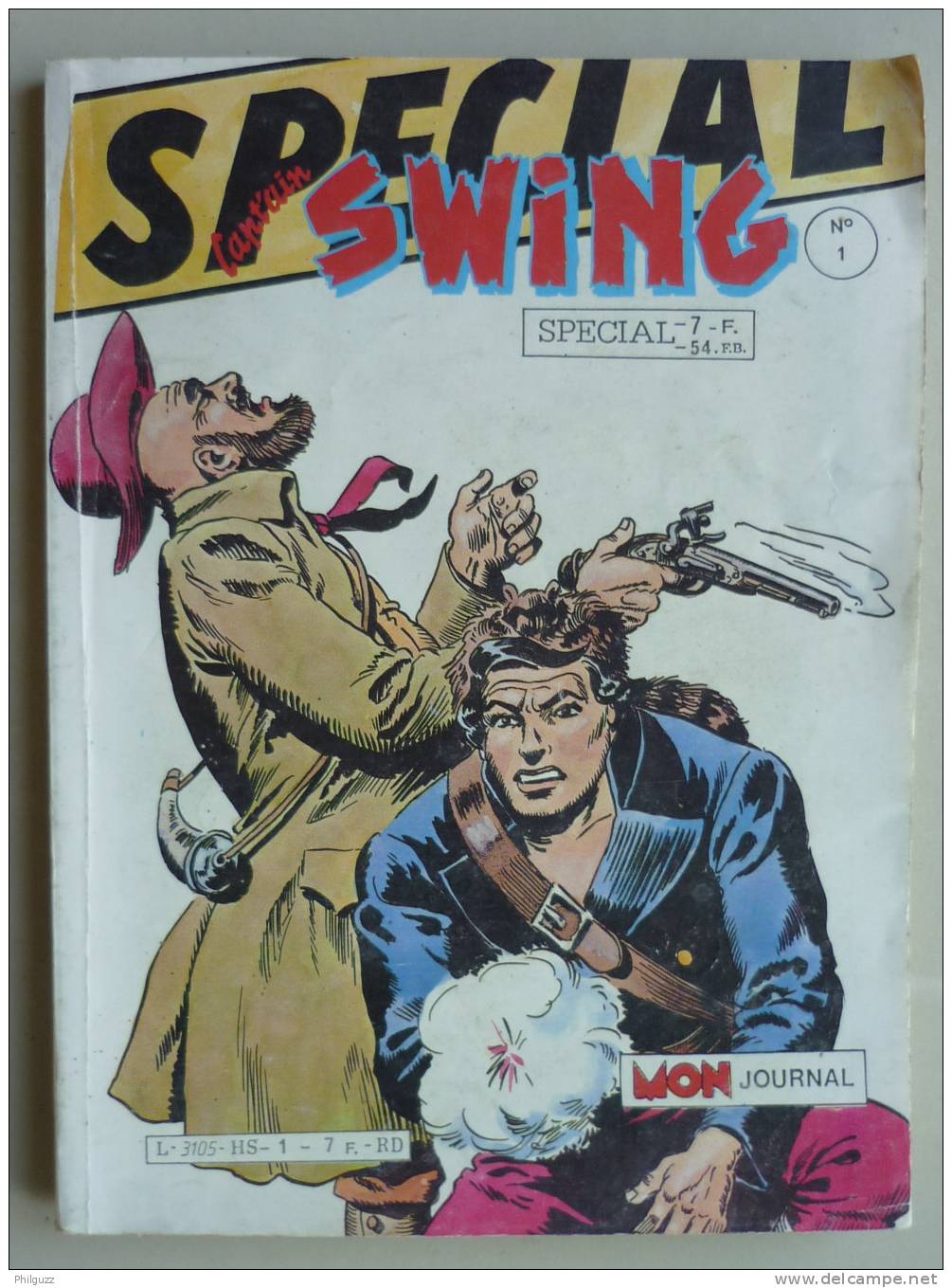 PETIT FORMAT PF CAPTAIN SWING SPECIAL N° 1 MON JOURNAL (1) - Captain Swing