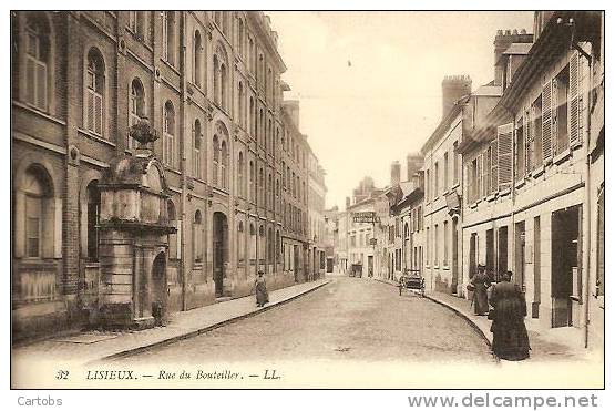 14 LISIEUX La Rue Bouteiller - Lisieux