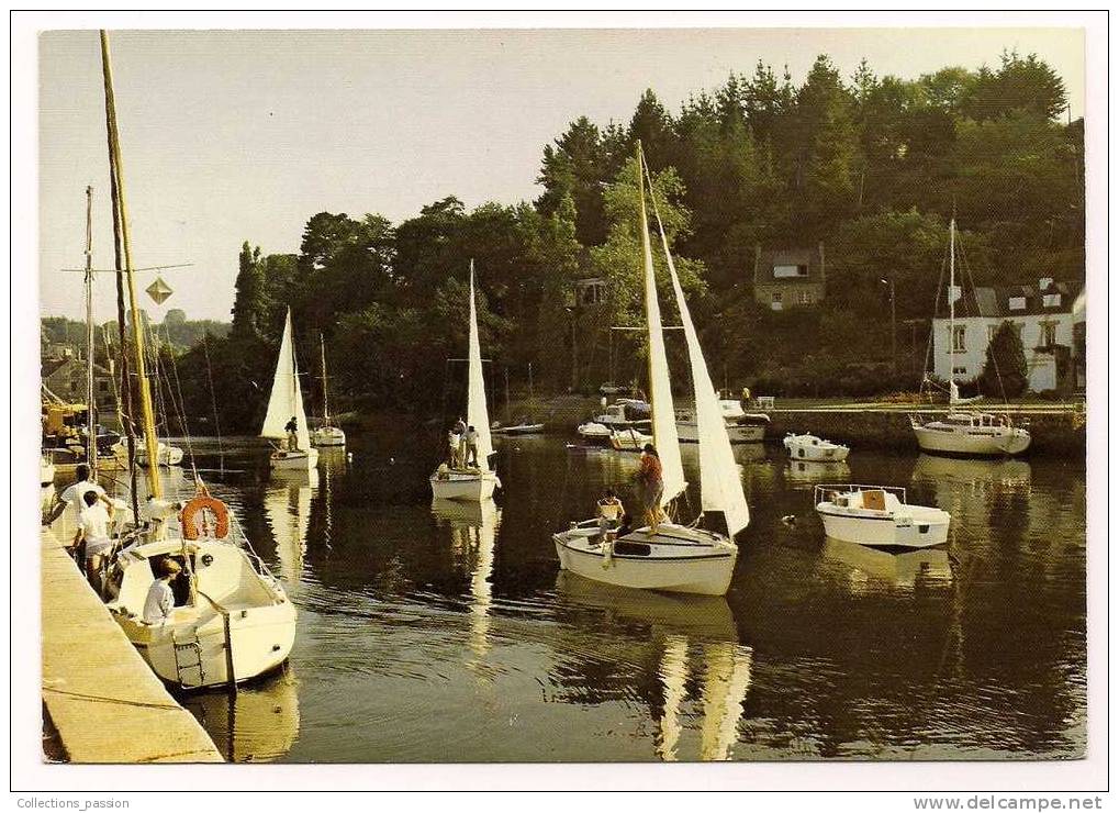 Cp , 29 , PONT AVEN , Départ Pour La Haute Mer , Ed : Le Doaré , Vierge - Pont Aven