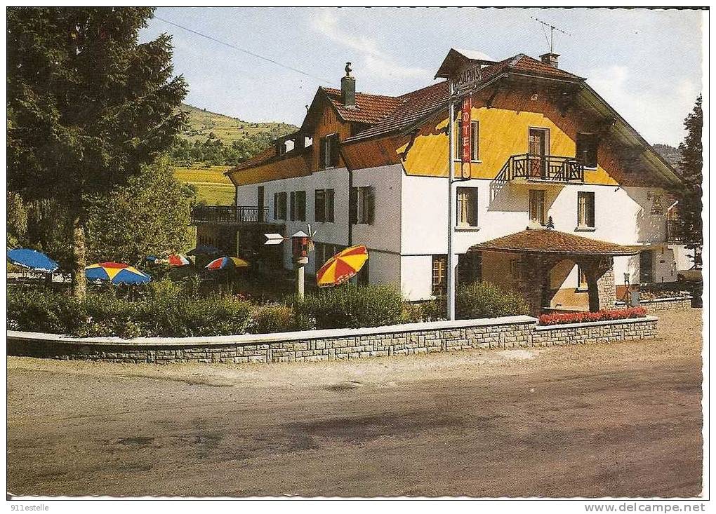 88 LE MENIL  THILLOT - Hotel Restaurant " Les Sapins" - Le Thillot