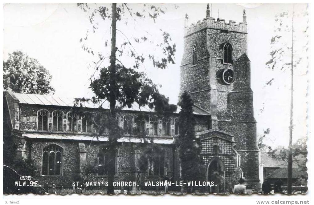 SUFFOLK - WALSHAM-LE WILLOWS - ST MARY´S RP  Suf189 - Other & Unclassified