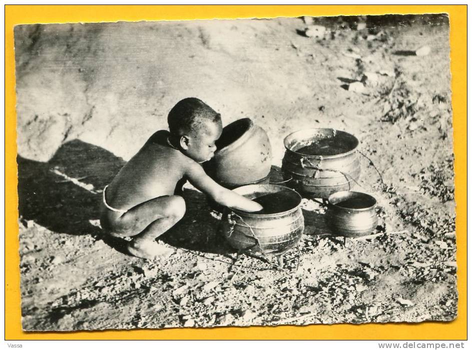 TCHAD . Afrique Occidentale. Dèjà Cusinier. Enfant - Tschad