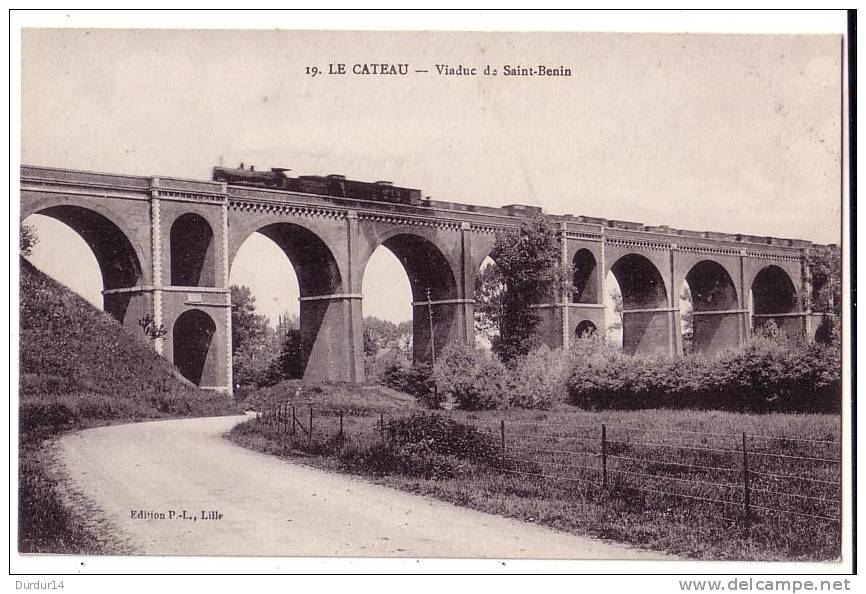 LE CATEAU (  Nord )  Viaduc De Saint-Bénin - Le Cateau